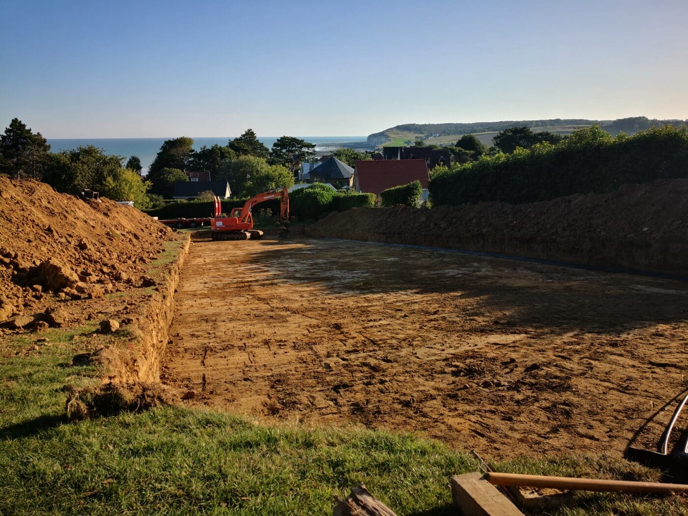 Terrassement géothermie, Veules-les-rose, Varengeville, Cany-Barville, Fécamp